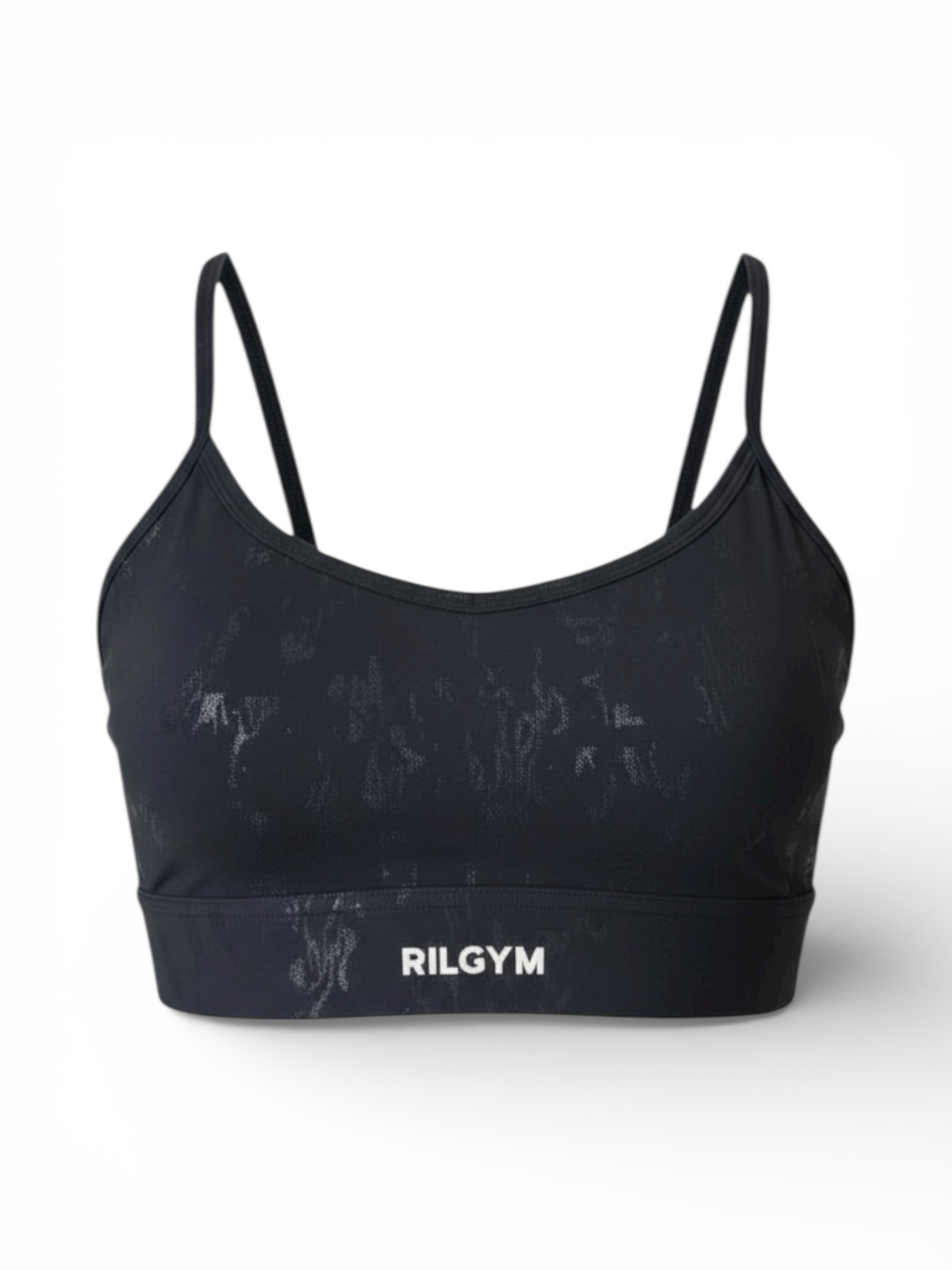 RILGYM Performance Sportski Grudnjak - CRNI